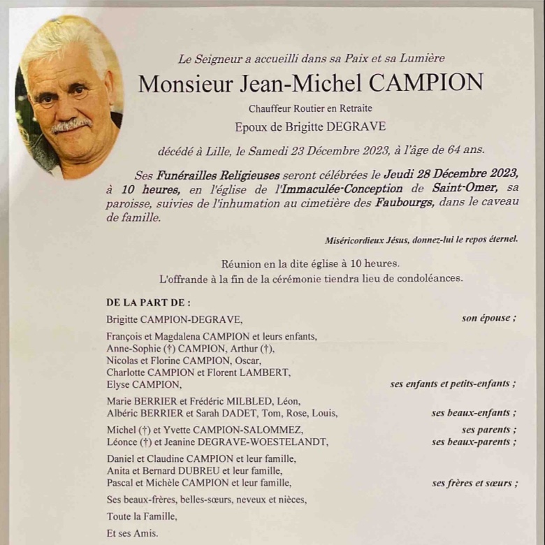 Photo de Jean-Michel CAMPION